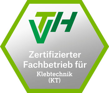 Siegel VTH-Fachbetrieb-Klebtechnik