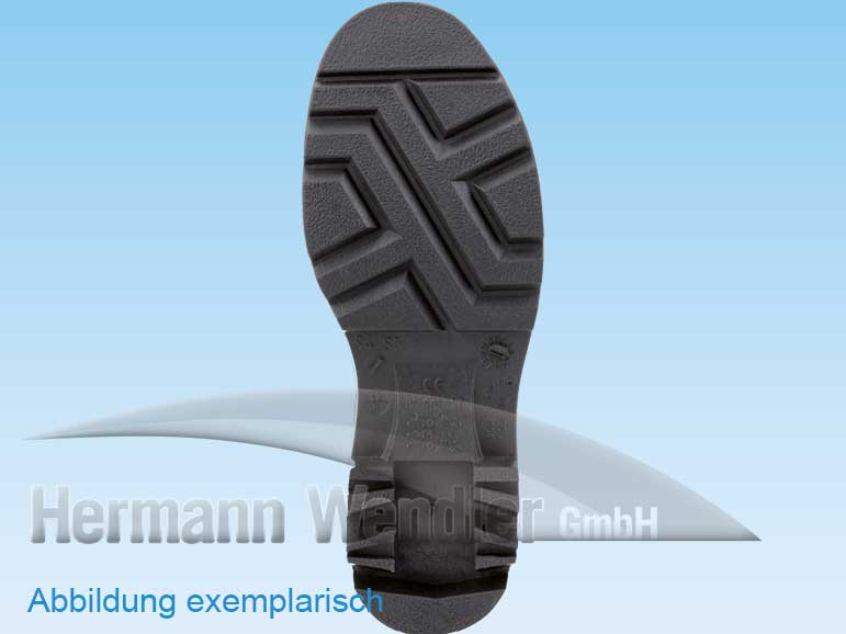 Sohle des PU-Stiefel mit Schutzklasse S5 "Euromaster" bei Hermann Wendler GmbH