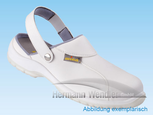 Weiße Clogs "Pizzo" bei Hermann Wendler GmbH